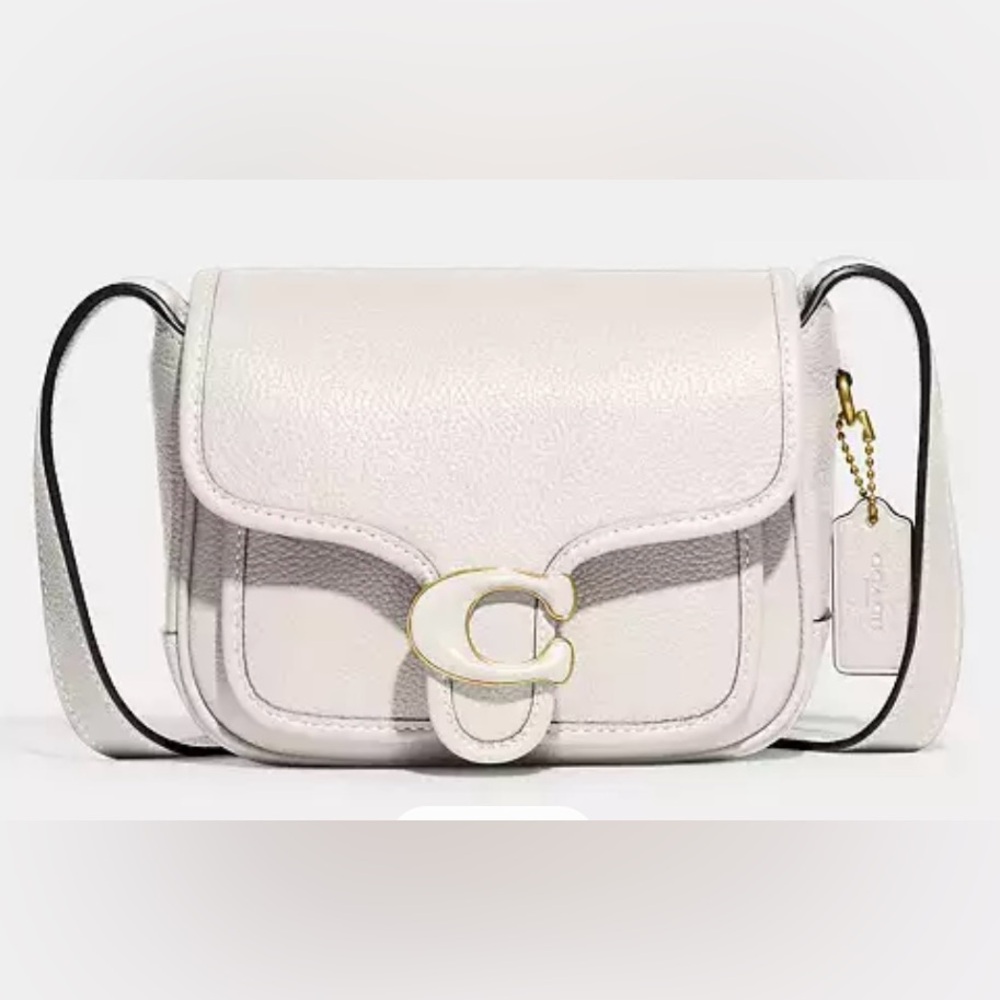 Coach Tabby Messenger 19 in White CJ846 NEW